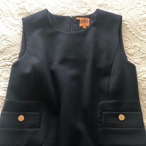 Tory Burch navy shift dress